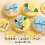 Confect Multipack of Pea Green, Skin, Lemon Yellow and Baby Blue Sugarpaste 29 | Grocsy