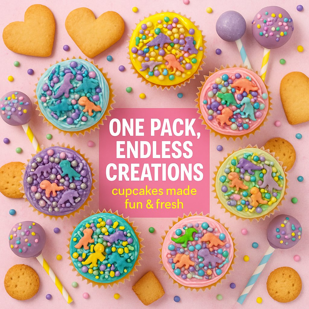 Confect Dino Sprinkles Multipack  07 | Grocsy