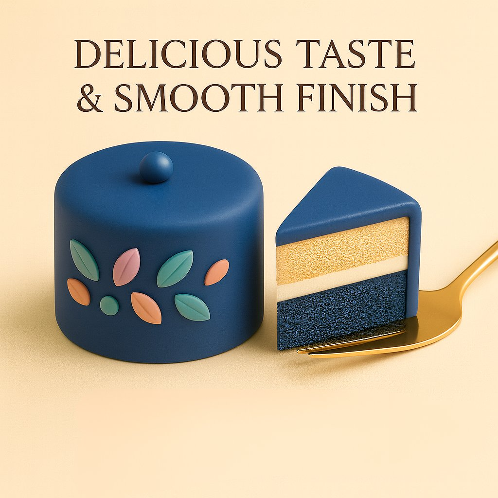 Confect Multipack of Lavender, Navy Blue, Teal and Skin Sugarpaste 15 | Grocsy