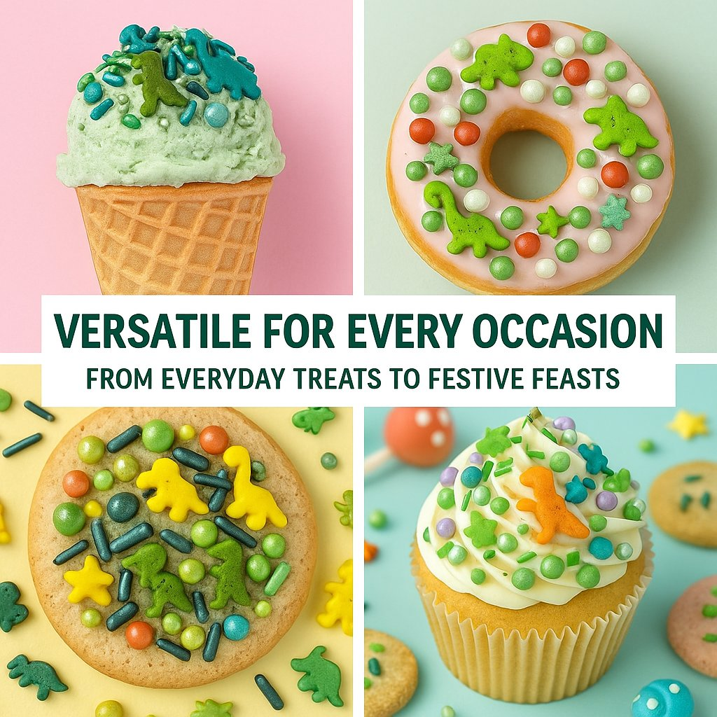 Confect Dino Sprinkles Multipack  03 | Grocsy