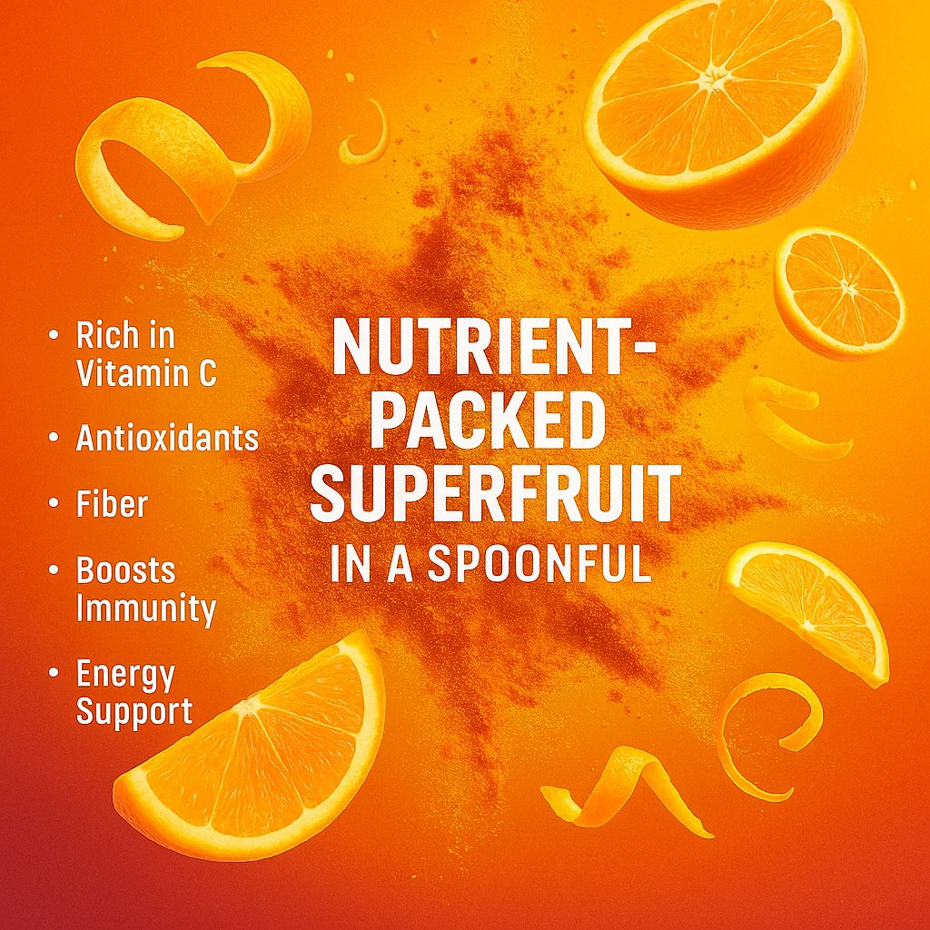 Confect Orange Fruit Powder | Grocsy