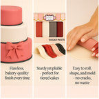 Confect Multipack of Blush Pink, White, Red and Black 28 | Grocsy