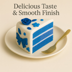 Confect Multipack of Navy Blue, Royal Blue, Electric Purple and Sky Blue Sugarpaste 10 | Grocsy