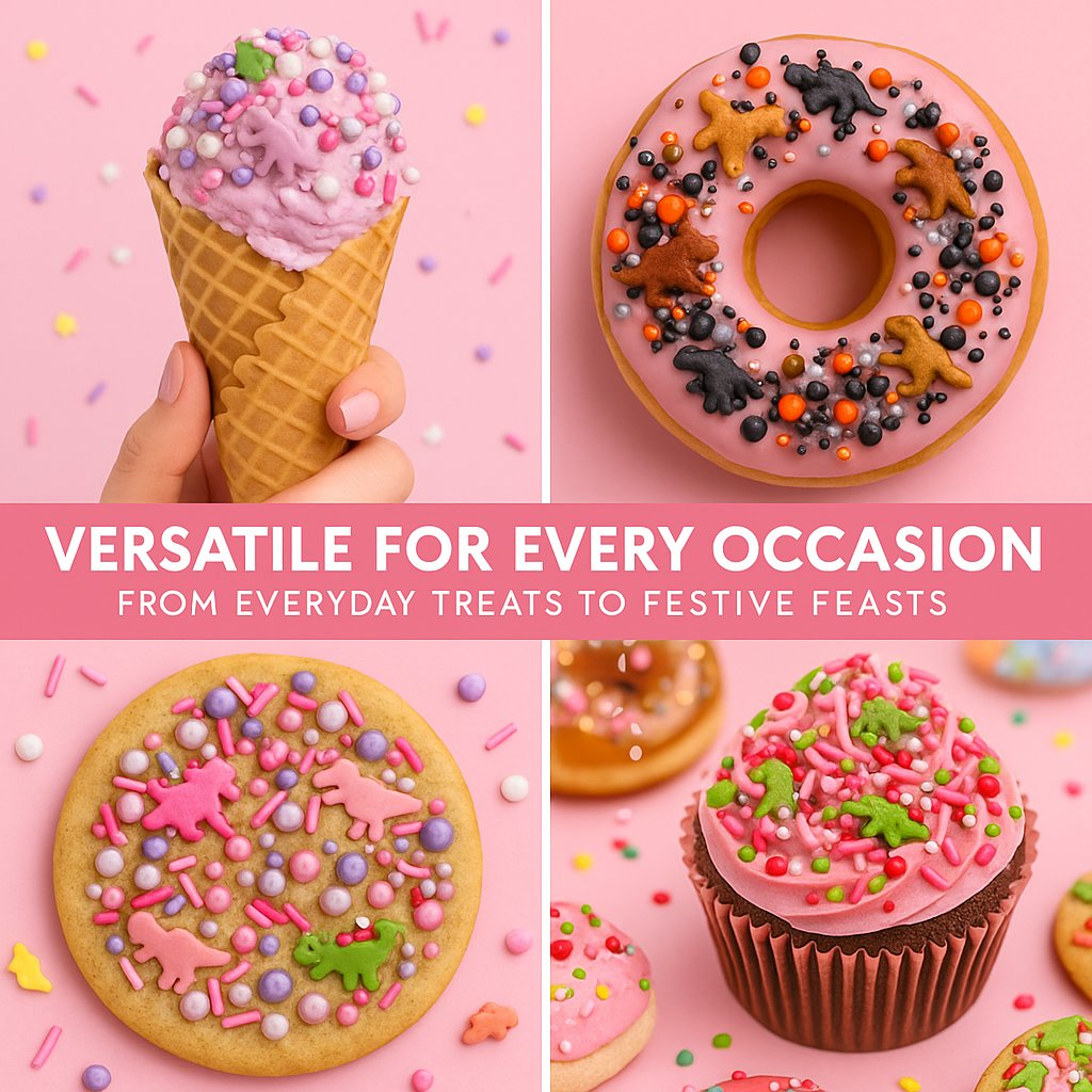 Confect Dino Sprinkles Multipack  04 | Grocsy