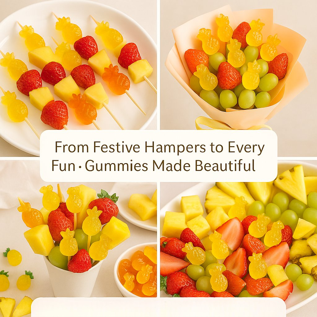 Confect Pineapple Power Pop Gummies | Grocsy
