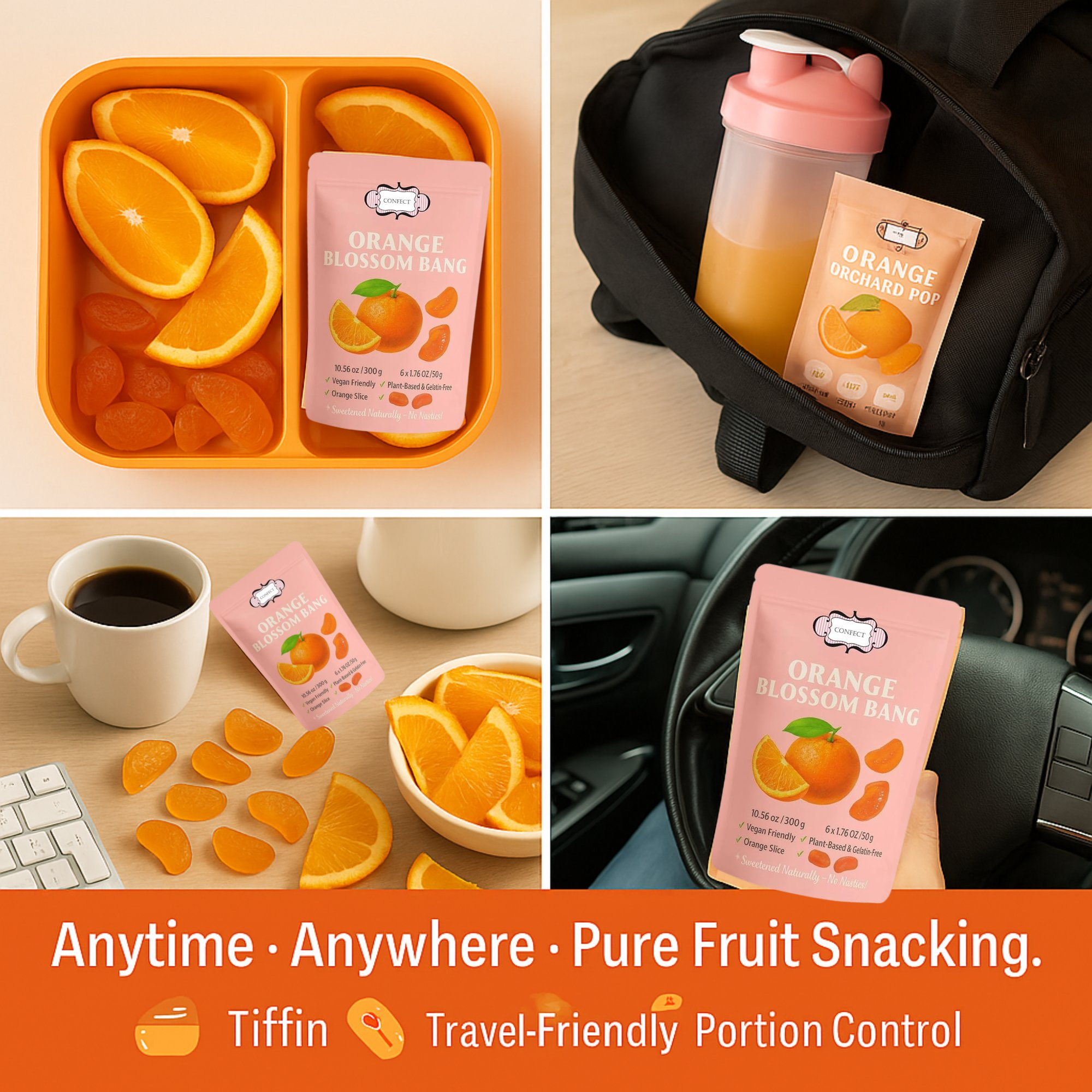 Confect Orange Blossom Bang Gummies | Grocsy