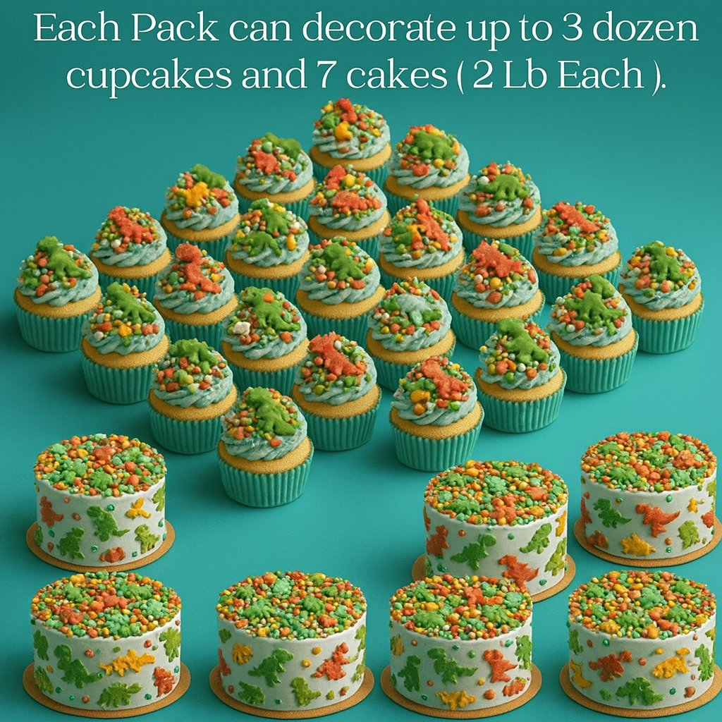 Confect Dino Sprinkles for Decorations 08 | Grocsy