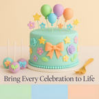 Confect Multipack of Mint green, Baby Blue, Lavender and Peach Sugarpaste 09 | Grocsy