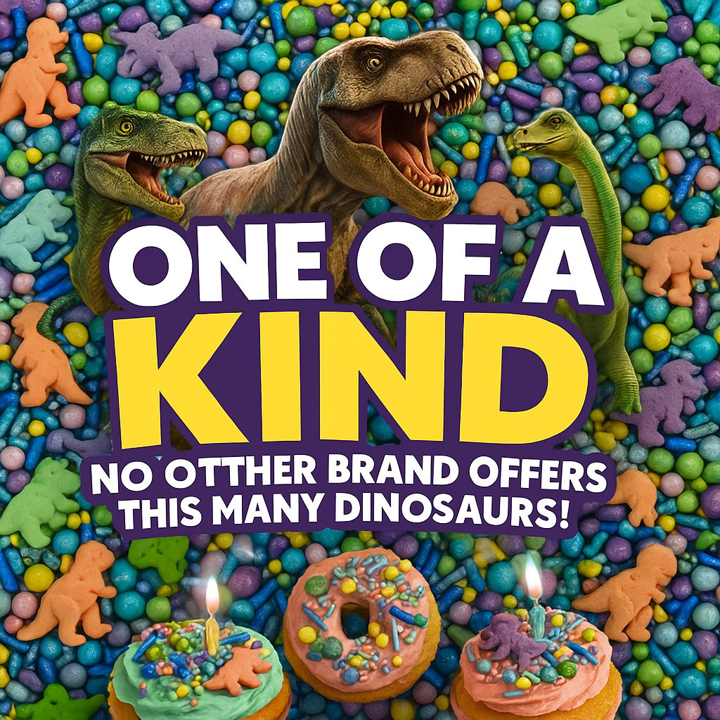 Confect Dino Sprinkles Multipack  07 | Grocsy