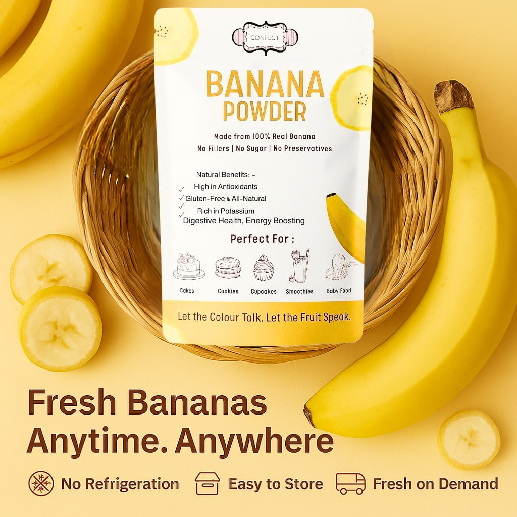 Confect Banana Fruit Powder | Grocsy