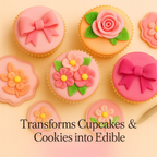 Confect Multipack of Blush Pink, Peach, Neon Pink and Fuchsia Pink Sugarpaste 21 | Grocsy