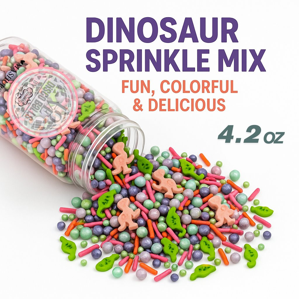 Confect Dino Sprinkles for Decorations 04 | Grocsy