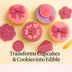 Confect Multipack of Melon Pink, Purple, Fuschia Pink and Old rose Sugarpaste 06 | Grocsy