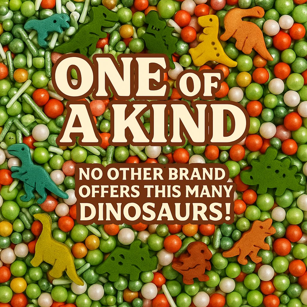 Confect Dino Sprinkles Multipack  01 | Grocsy