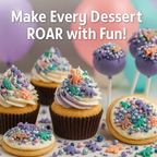 Confect Dino Sprinkles for Decorations 05 | Grocsy