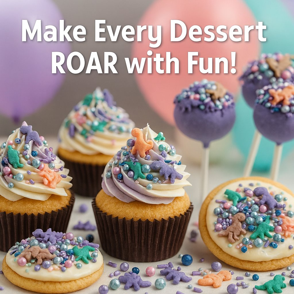 Confect Dino Sprinkles for Decorations 05 | Grocsy