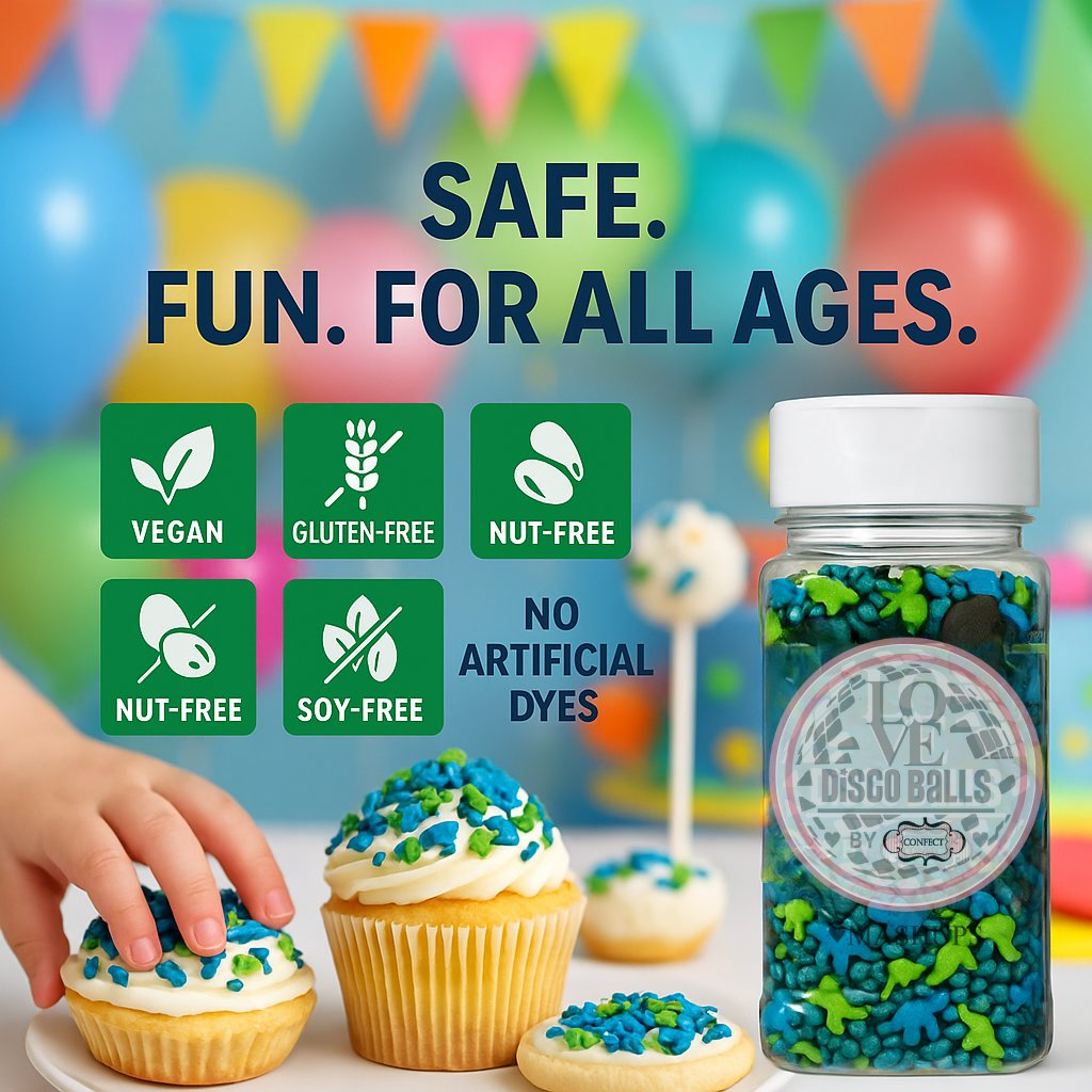 Confect Dino Sprinkles for Decorations 07 | Grocsy