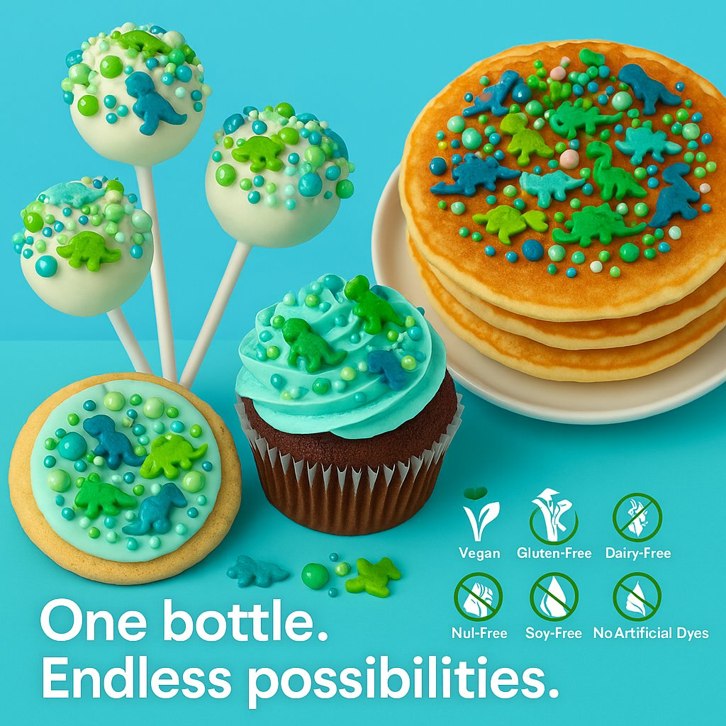 Confect Dino Sprinkles for Decorations 10 | Grocsy