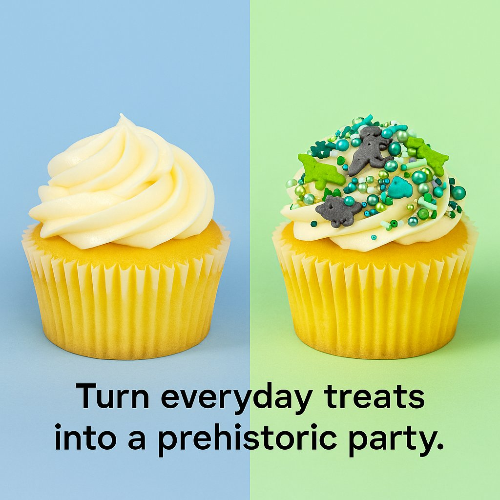 Confect Dino Sprinkles for Decorations 10 | Grocsy