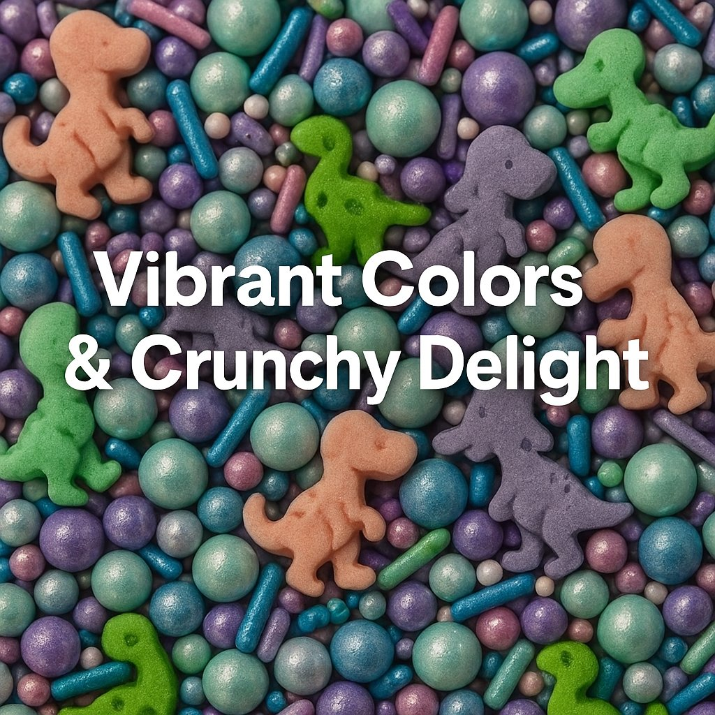 Confect Dino Sprinkles for Decorations 02 | Grocsy