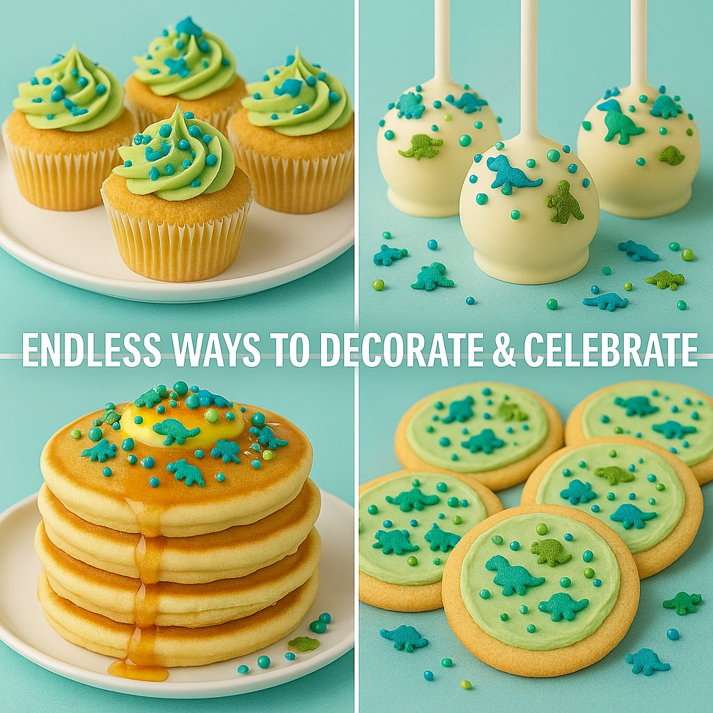 Confect Dino Sprinkles for Decorations 03 | Grocsy