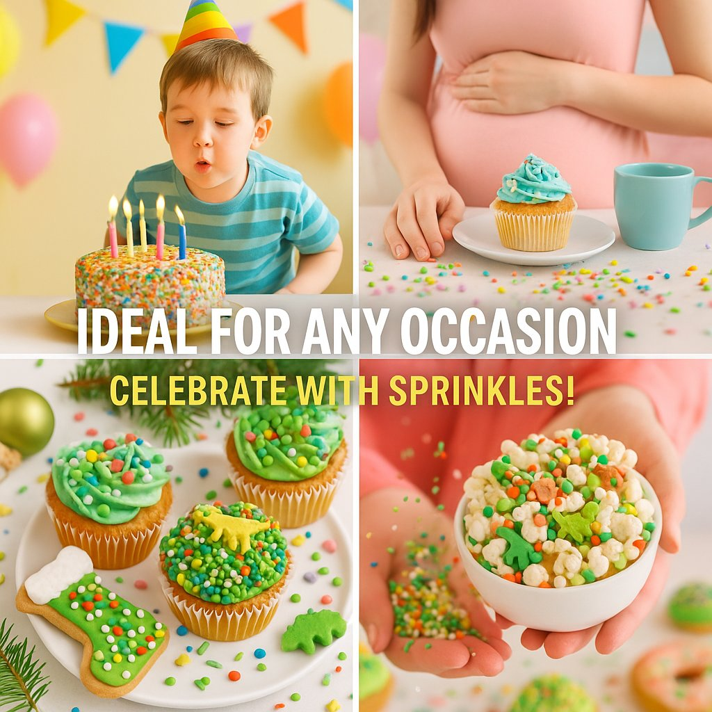 Confect Dino Sprinkles Multipack  01 | Grocsy