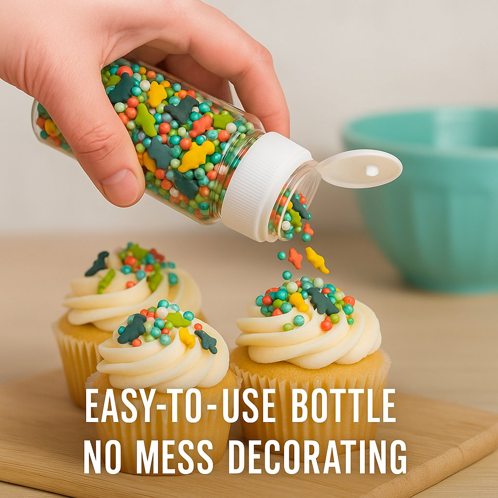 Confect Dino Sprinkles for Decorations 12 | Grocsy