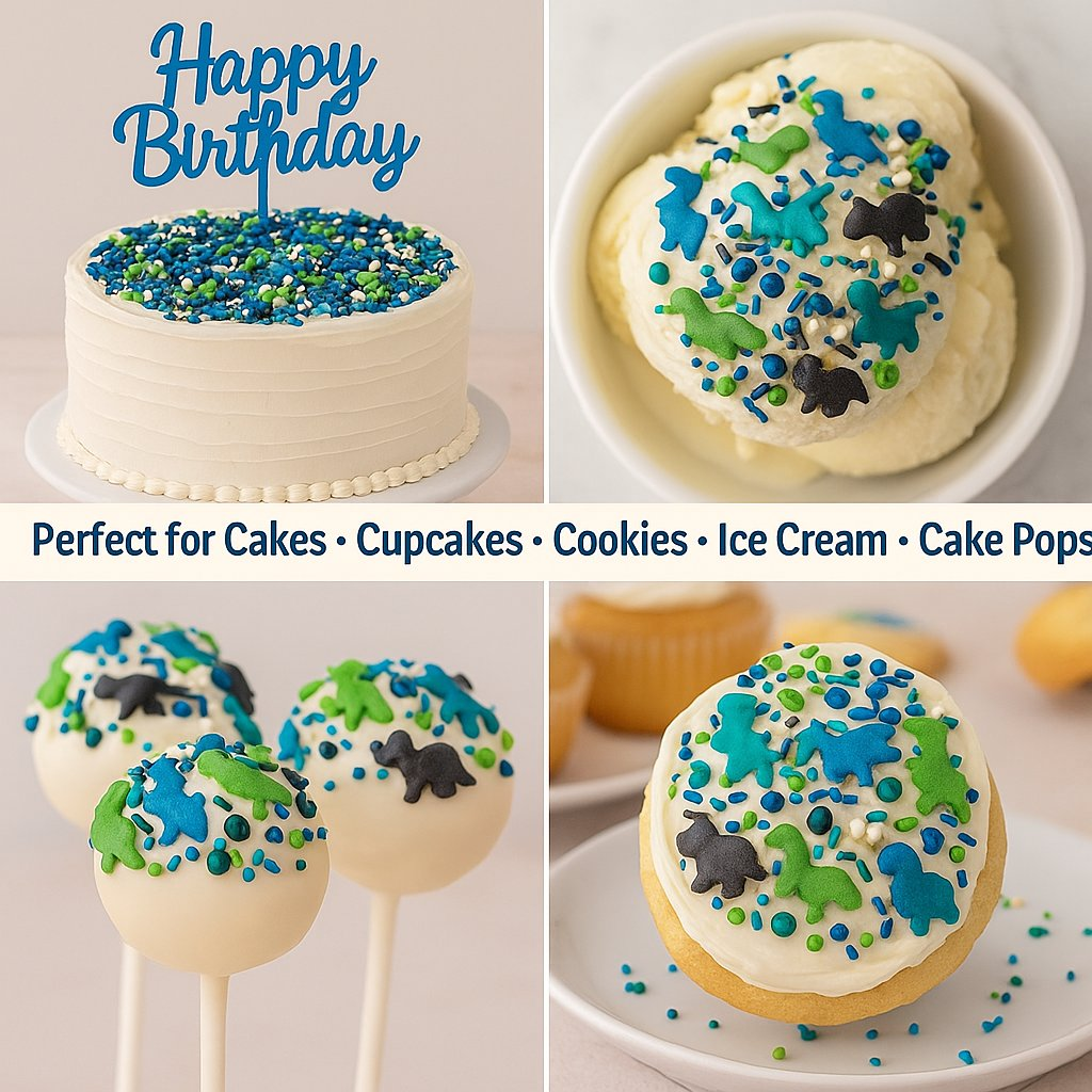 Confect Dino Sprinkles for Decorations 07 | Grocsy