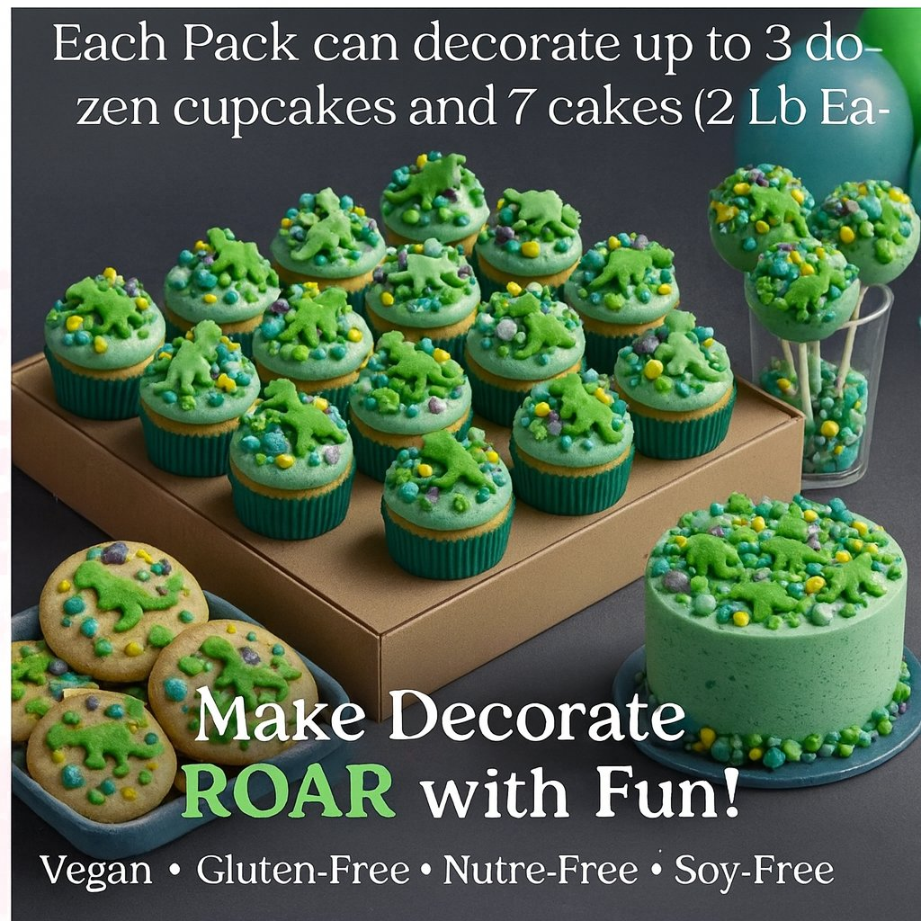 Confect Dino Sprinkles for Decorations 06 | Grocsy