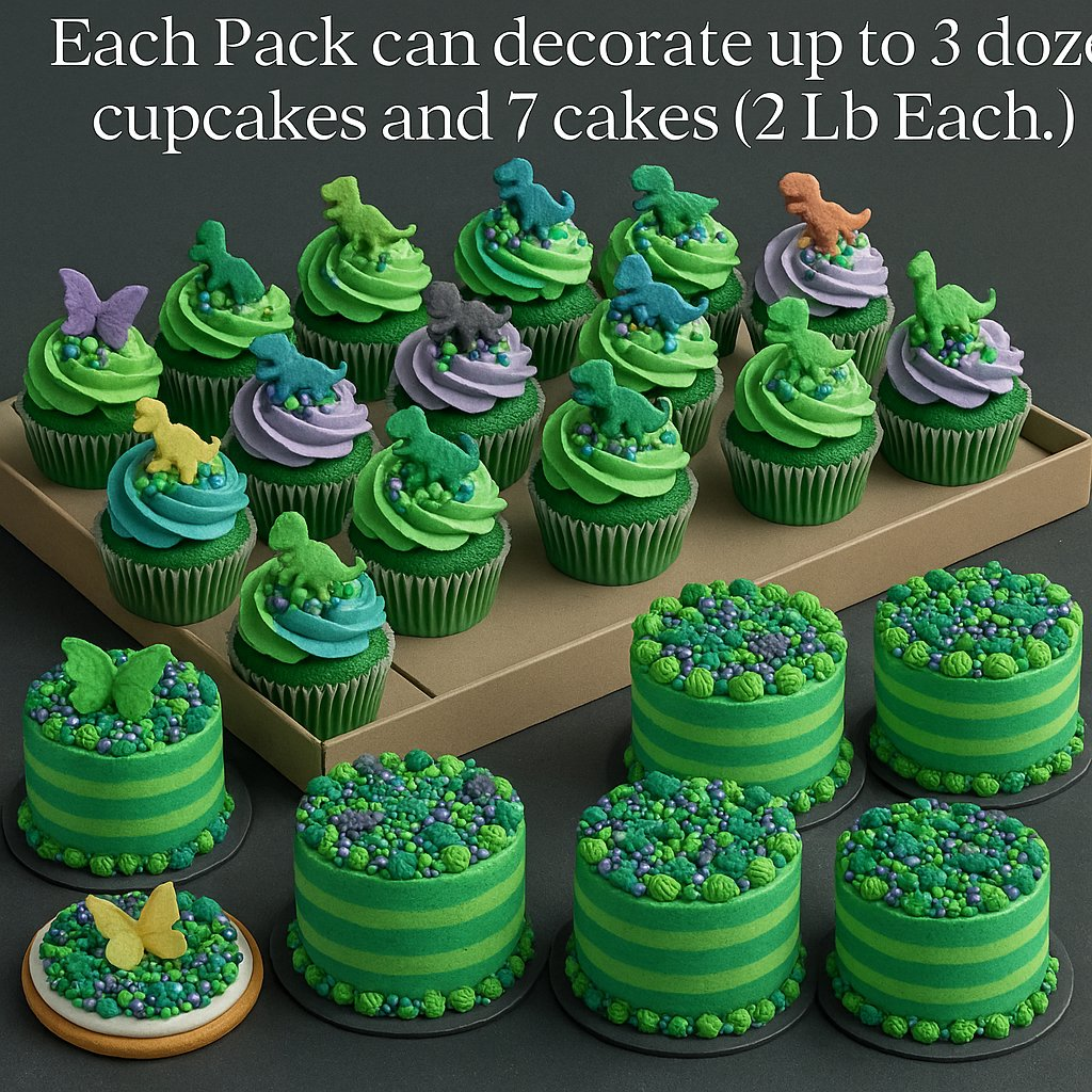 Confect Dino Sprinkles for Decorations 10 | Grocsy