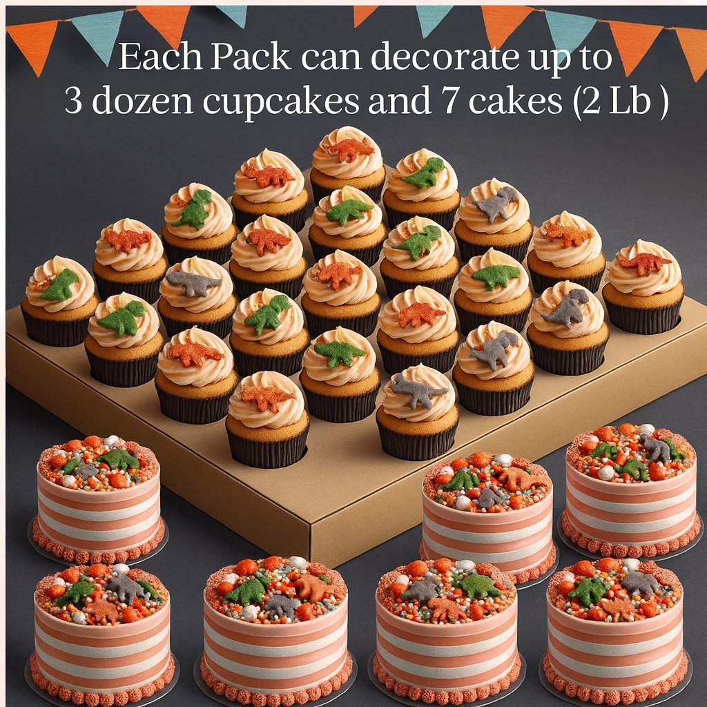 Confect Dino Sprinkles for Decorations 11 | Grocsy