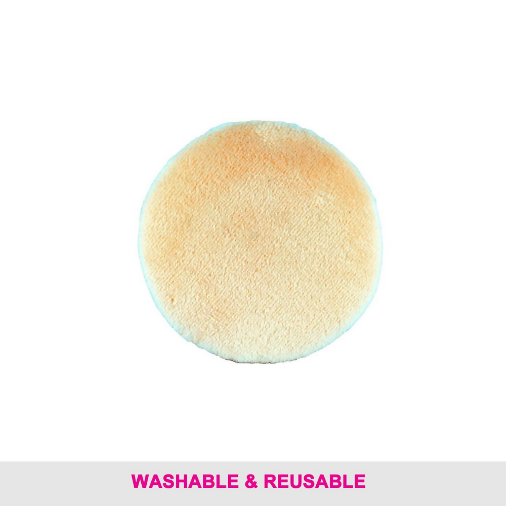 Vega Powder Puff Makeup Cotton Applicator & Foundation blender - Off White | Grocsy