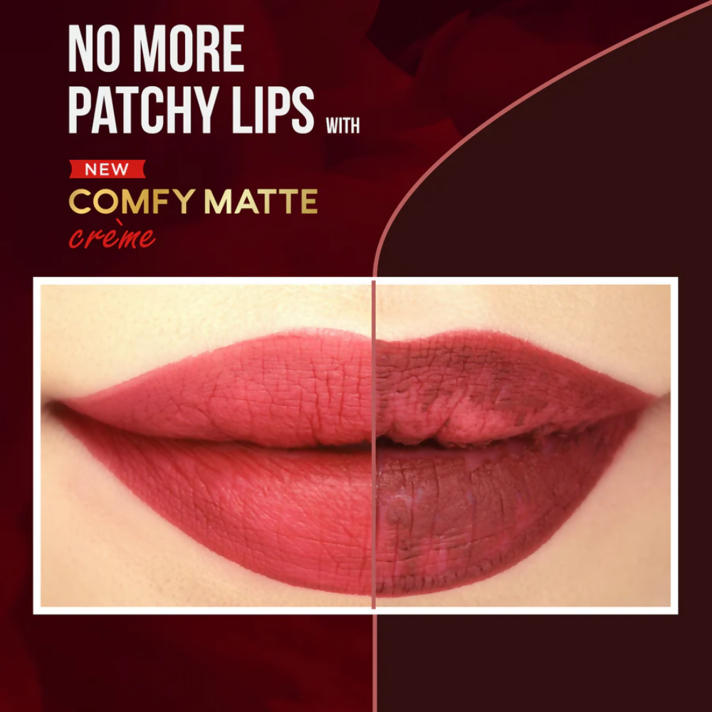 Faces Canada Comfy Matte Creme Lipstick - Livin It Up 16 | Grocsy