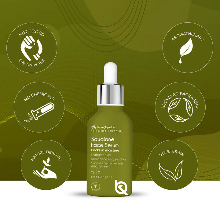 Blossom Kochhar Aroma Magic Face Serum Locks in moisture | Grocsy