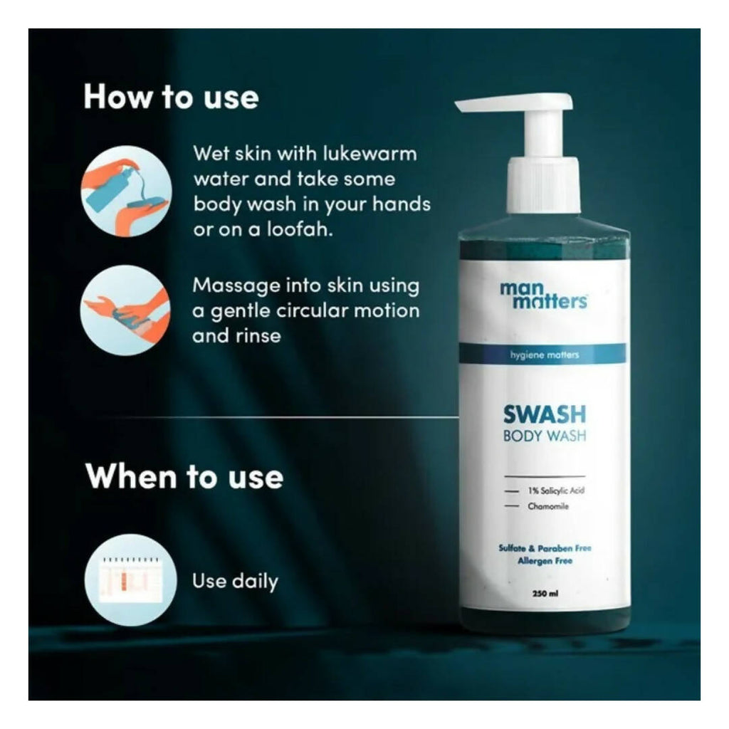 Man Matters SWASH Bodywash | Grocsy