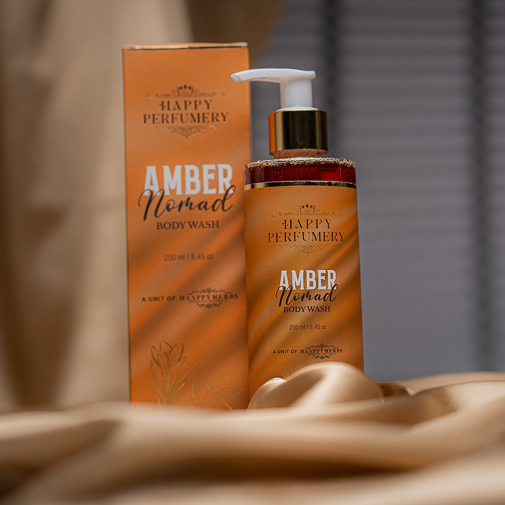 Happy Perfumery Amber Nomad Body Wash | Grocsy