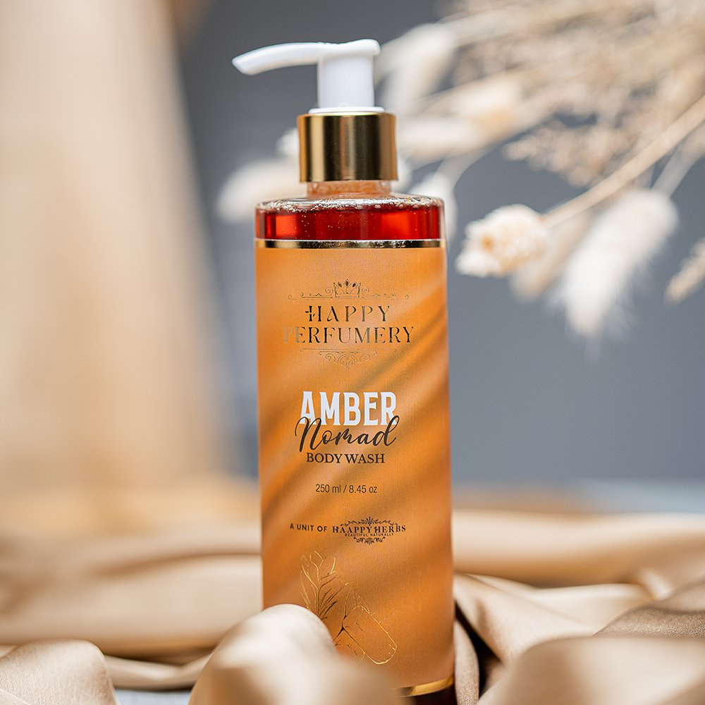 Happy Perfumery Amber Nomad Body Wash | Grocsy