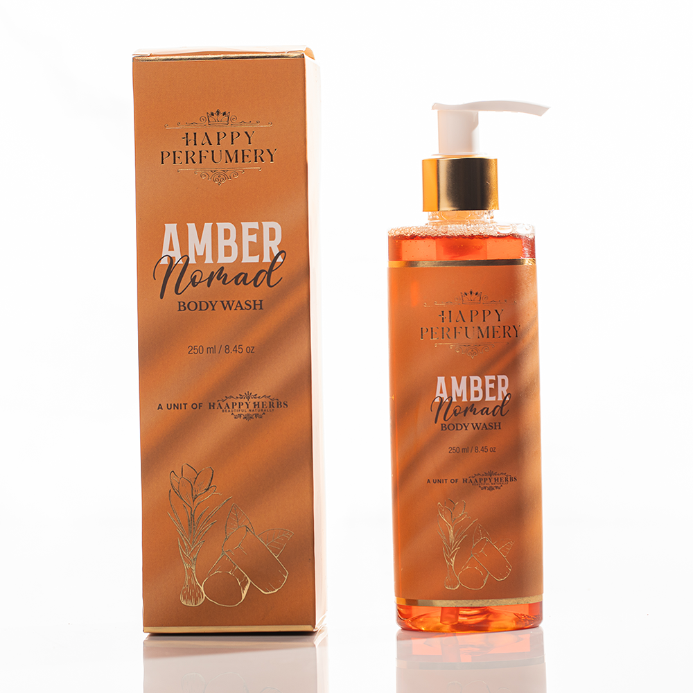 Happy Perfumery Amber Nomad Body Wash | Grocsy
