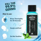 The Mouth Company Cool Mint Mouthwash | Grocsy