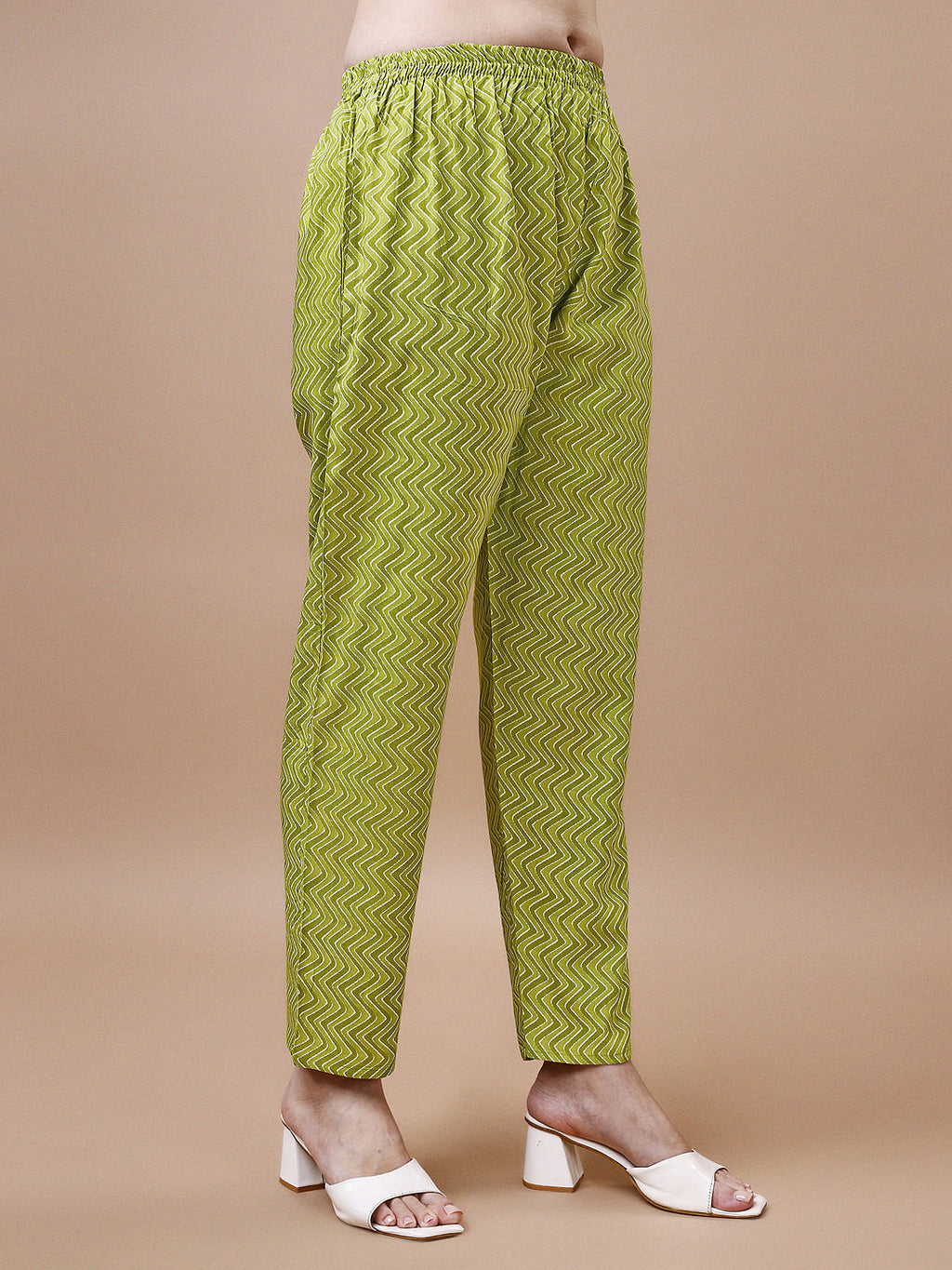 Embroidered & Floral Printed Cotton Kurta With Pant & Dupatta Set, Multicolor - Hiral Fashion | Grocsy