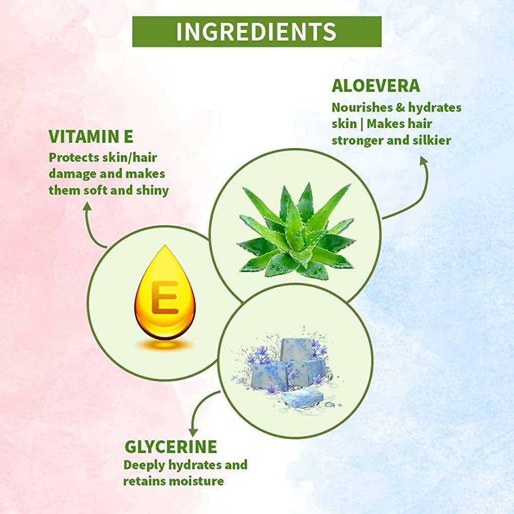 Samisha Organic Aloe Vera Pure Gel For Face & Hair With Vitamin E | Grocsy