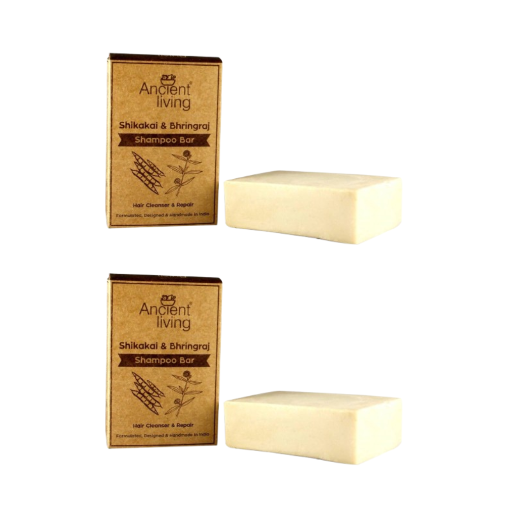 Ancient Living Shikakai & Bhringraj Shampoo Bar | Grocsy