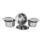 Sumeet Stainless Steel Tope/Patila Cookware Set with Lid | Grocsy