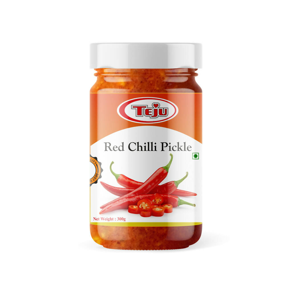 Teju Red Chilli Pickle | Grocsy