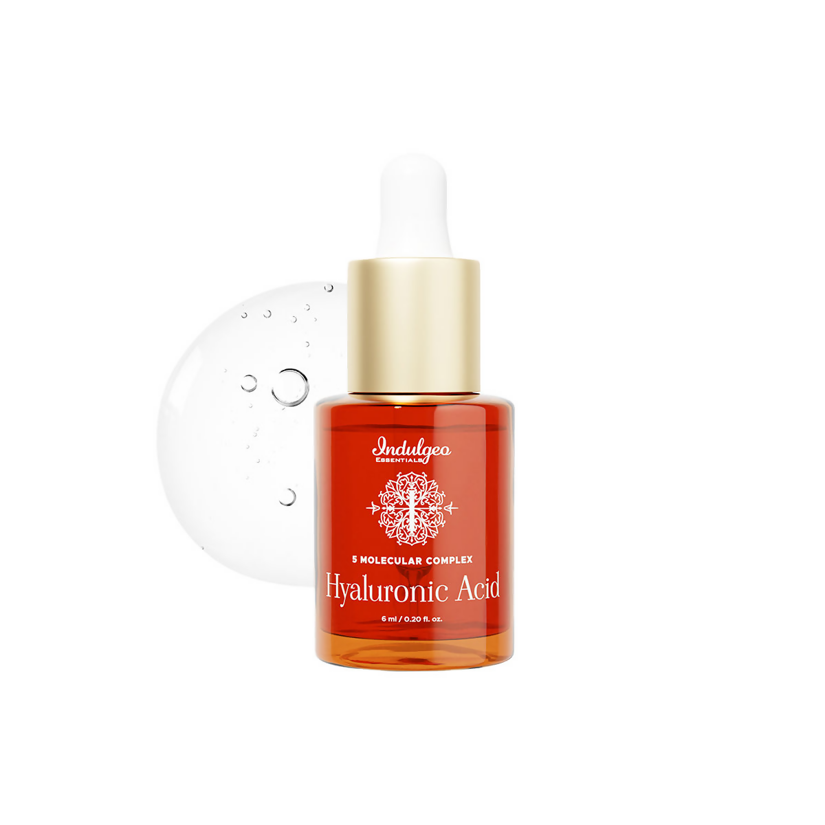 Indulgeo Essentials 5 Molecular Complex Hyaluronic Acid Lightweight Face Serum | Grocsy
