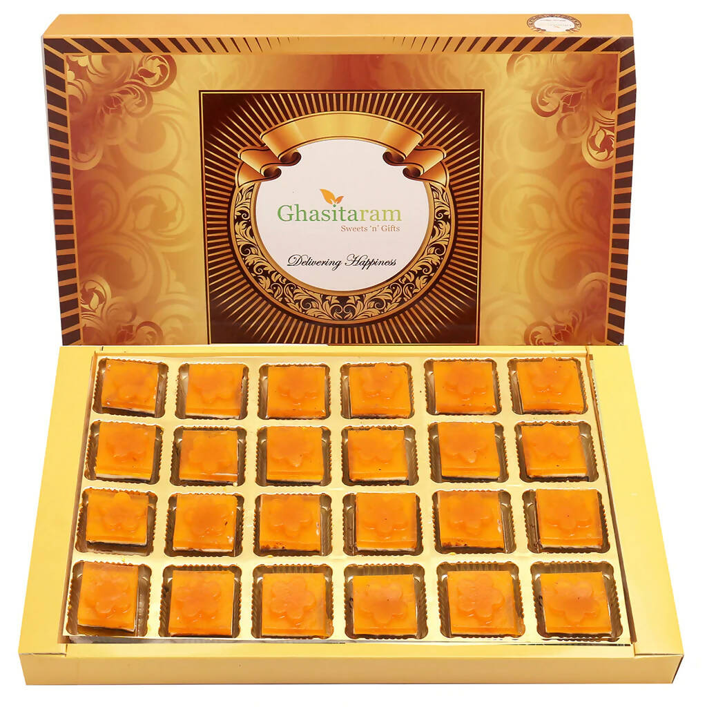 Ghasitaram Mango Layers Delight Sweets | Grocsy