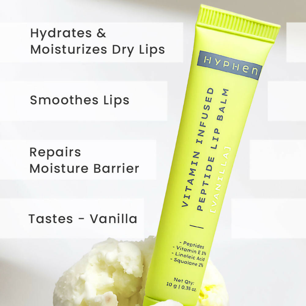 Hyphen By Kriti Sanon Vitamin Infused Peptide VIP Kit - Visible Dewy Glow & Moisturized, Juicy Lips | Grocsy