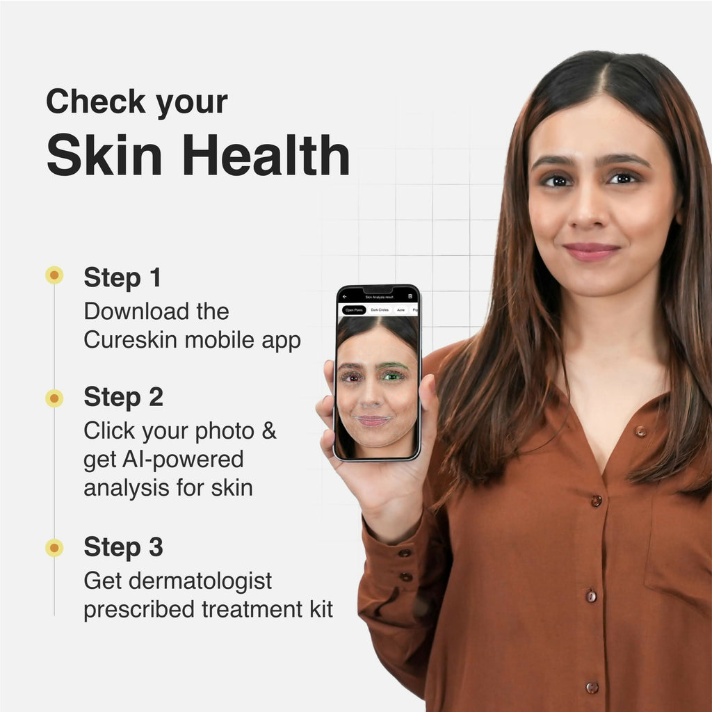 Cureskin Mineral Sunscreen Matte Finish Tinted SPF 50 PA++++ | Grocsy