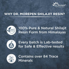 Dr. Morepen Natural & Pure SJ Resin and SJ Capsules Combo | Grocsy