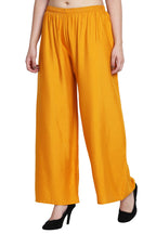 PAVONINE Mustard Color Rayon Fabric Half Flared Sharara For Women | Grocsy